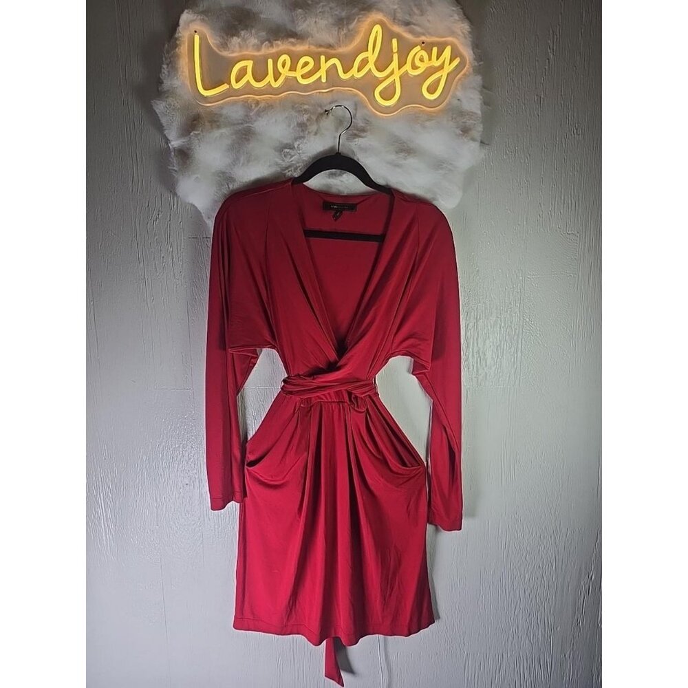 Wrap Red Dress